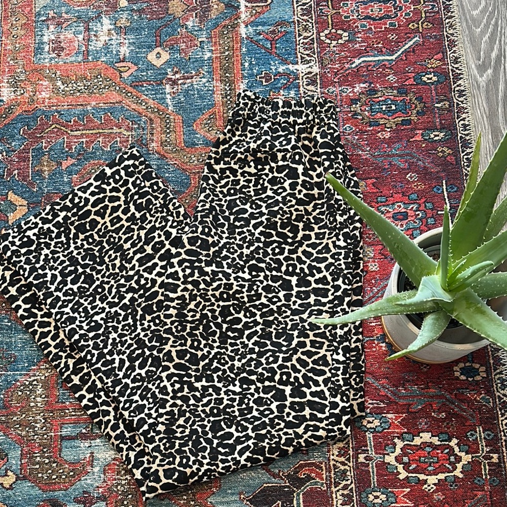 Leopard Print Women's Pants